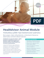 Healy World Brochure HealAdvisor Animal Module Hu 230801 182103