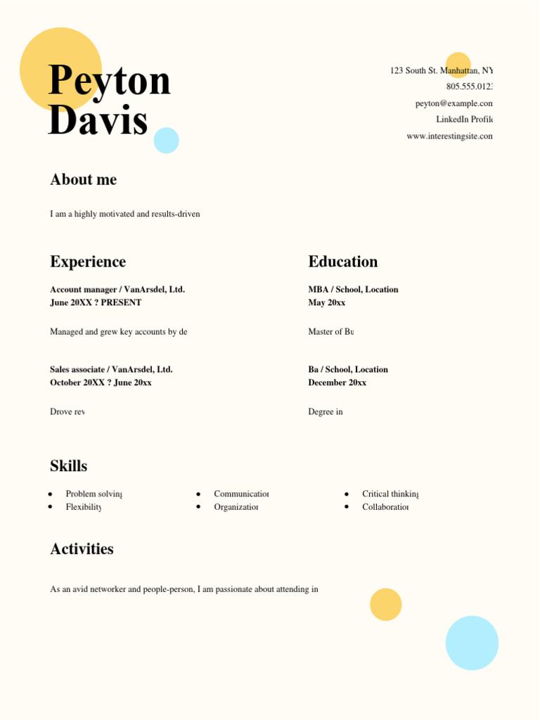 Resume Edited For Jobfair | PDF | Learning | Economies