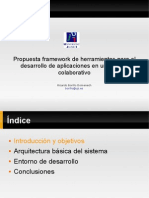 Propuesta Framework de Herramientas para El Desarrollo de Aplicaciones en Un Modelo Colaborativo