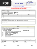 FORM NO 1142 2011-07-29 Rescue Boat Drill