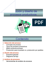 Seleccion y Diseno de Procesos Productiv