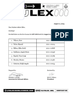 LPU LEX Booth List of Names