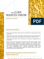 KULIAH WANITA UMUM - Faraidh