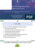 Paparan Dukungan Pengobatan Dan Pembiayaan TBC RO - Dr. Luki Subdit TB