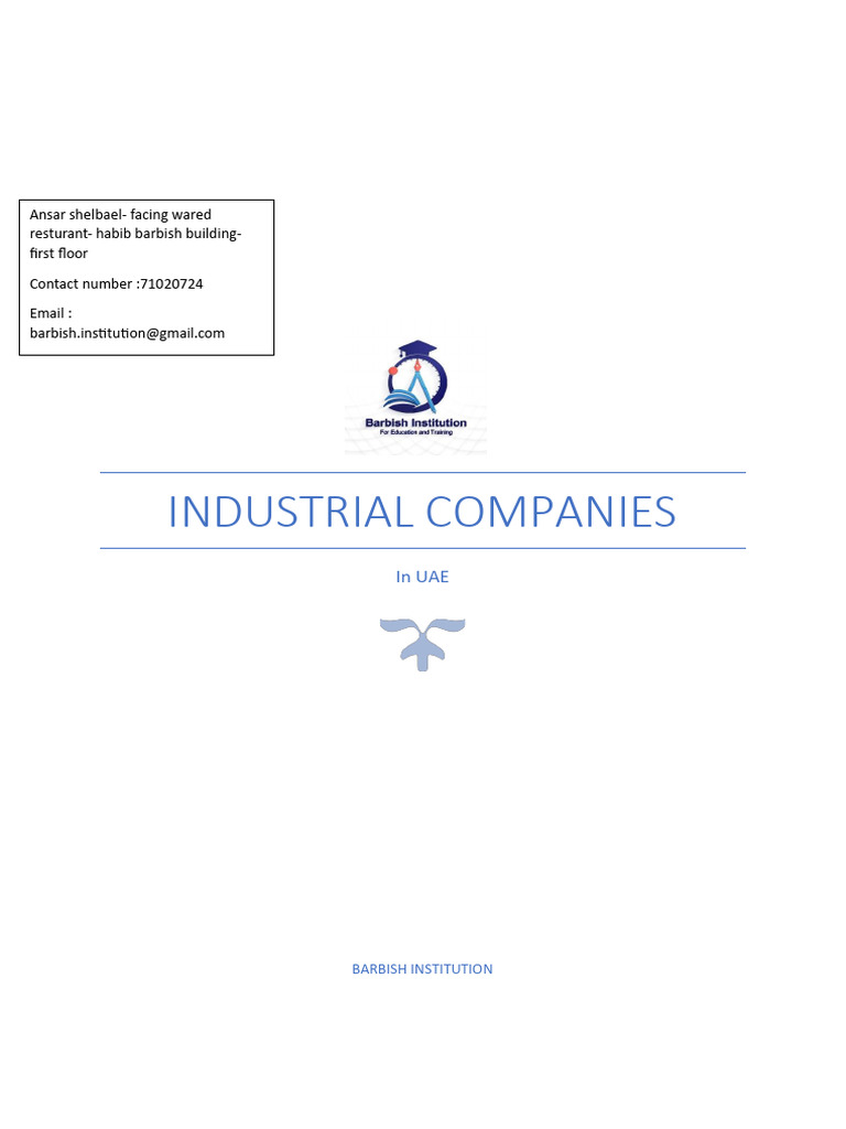 Industrial Companies PDF