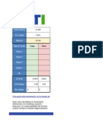 Calculadora Gestión de Riesgo CTI