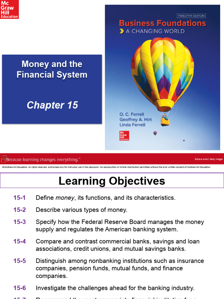 62c39f3e39bec Ferrell 12e PPT ch15 | PDF | Money Supply | Money