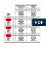 Jadwal Piket Nop 23