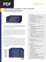 Datasheet Switch