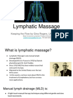 Rogers Gina December 7 Lymphatic Massage