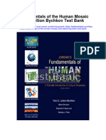 Fundamentals of The Human Mosaic 2nd Edition Bychkov Test Bank