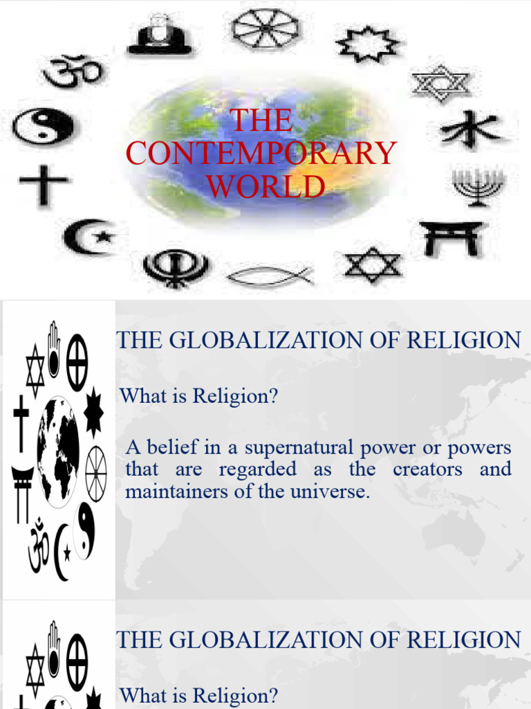 The Globalization of Religion PDF God Globalization