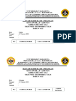 Daftar Hadir Tamu Undangan