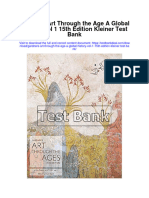 Gardners Art Through The Age A Global History Vol 1 15th Edition Kleiner Test Bank