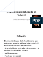 Insuficiencia renal Aguda en Pediatría