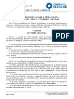 Metodologia de Organizare Și Desfășurare A Alegerilor Din Cadrul Consiliului Elevilor 2023-2024