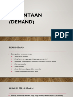 Ekonomi Mikro - 1 Permintaan (Demand)