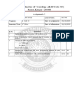 Assignment KCS 502 2