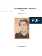 Ethel Macdonaldspain The Anti Worker Repression in Republican Spain
