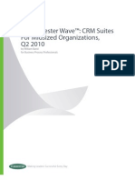 The Forrester Wave™: CRM Suites For Midsized Organizations, Q2 2010