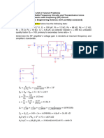 Unit 2 Tutorial Prolems (Solution)