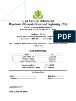 EEE Lab Report #01