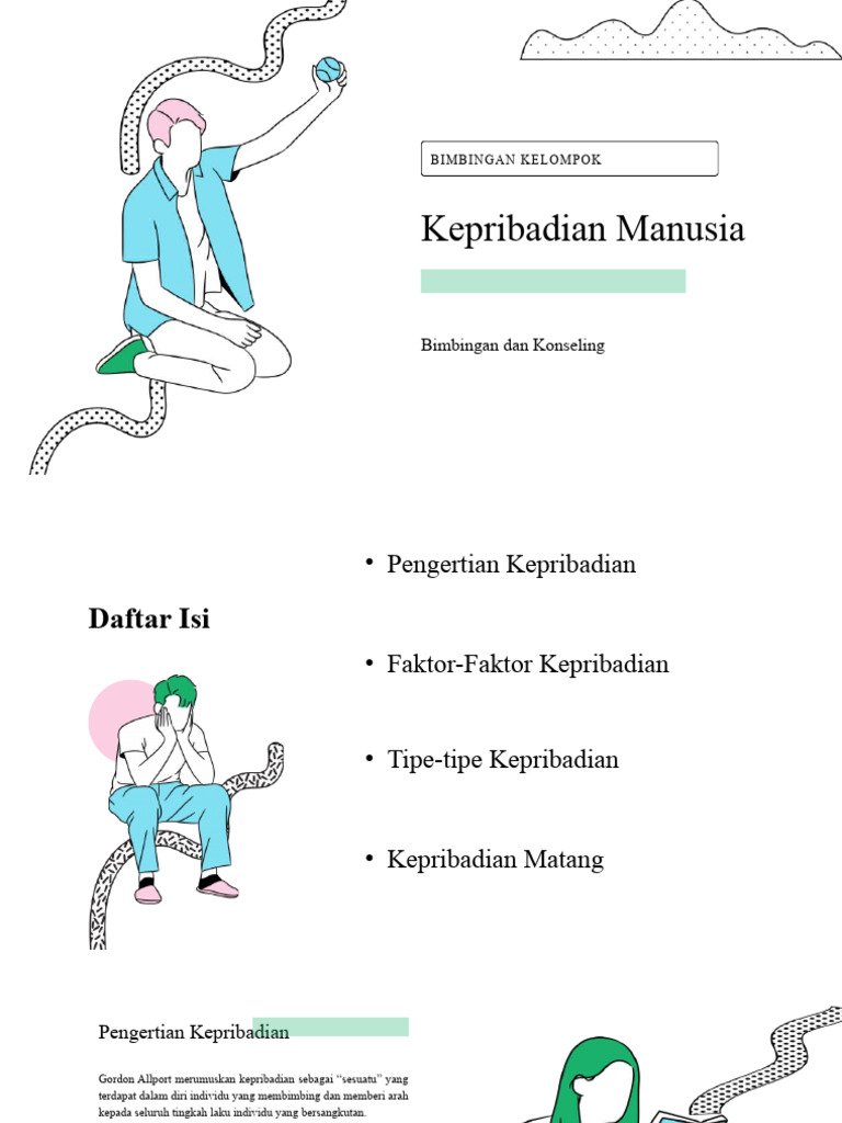 Pemahaman Dasar Kepribadian Manusia | PDF | Karier & Perkembangan ...