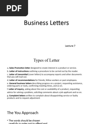 7. BUSINESS LETTER (2)