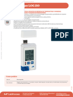 Ficha Tecnica - Datalogger Log 210 - Labprocess - Esp V 2.0