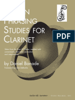 Sixteen Phrasing Studies for Clarinet - Daniel Bonade
