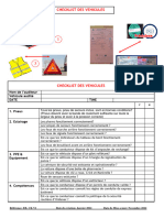 Checklist - Voiture de Fonction