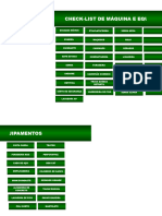 Check Lists Diversos - Máquinas e Equipamento (Em Branco) DASHBOARD