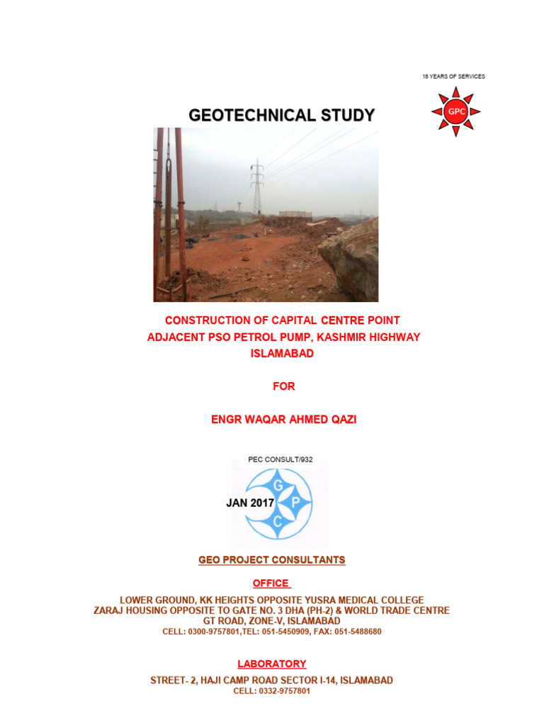 Soil test report pdf strength of materials soil