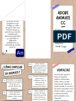 Triptico de ADOBE ANIMATE