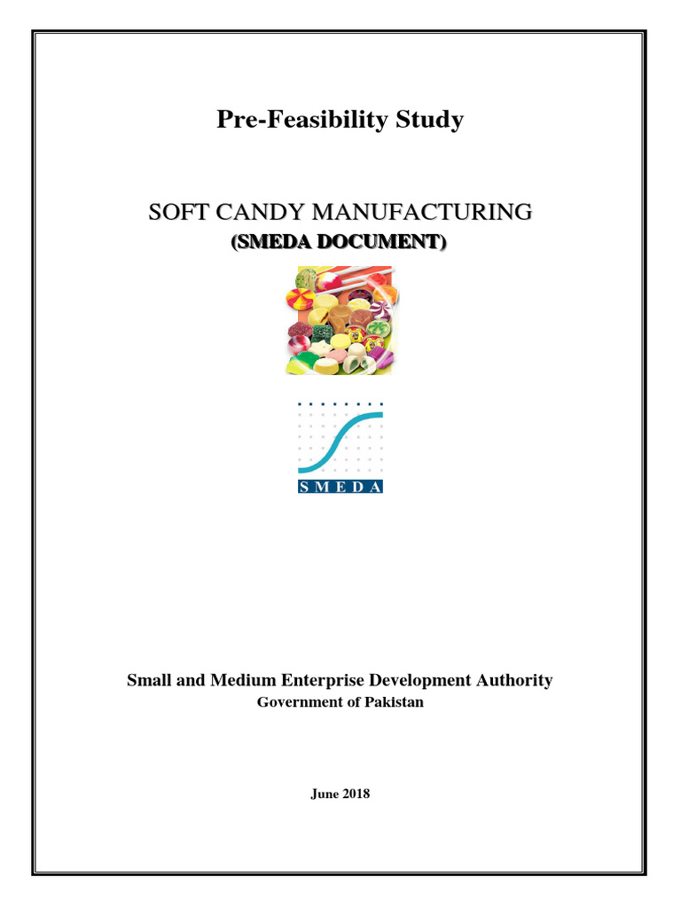 Soft Candy Manufacturing Pre-Feasibility Study | PDF | Retail ...