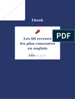 FREEBIE 3 - Ebook Les 60 Erreurs Les Plus Courantes en Anglais - 2