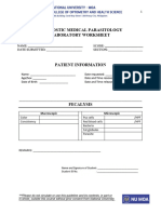 Diagnostic Medical Parasitology