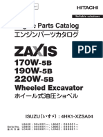 ZX170W-5B - Engine Parts Catalogue