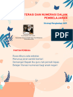 Literasi, Numerasi Dalam Pembelajaran