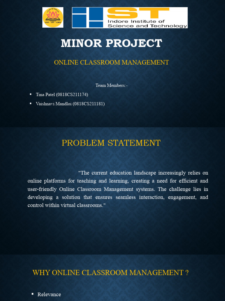 OnlineClassRoom PPT-1 | PDF | Educational Technology | Usability