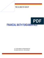 Financial Math Fundamentals: The Globecon Group