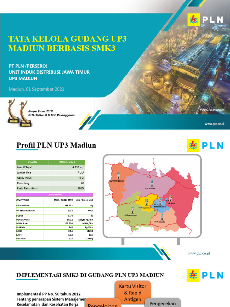 Tata Kelola Gudang UP3 Madiun - Final | PDF
