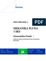 01-Modul Pertemuan - 6 - Kinematika Fluida