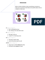 PREPOSITIONS