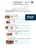 EVALUACIÓN DEL ÁREA DE EPT - VICICLO - 1y2do