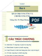 Bài 6 - Quản Trị Cung Ứng Và Chuỗi Cung Ứng