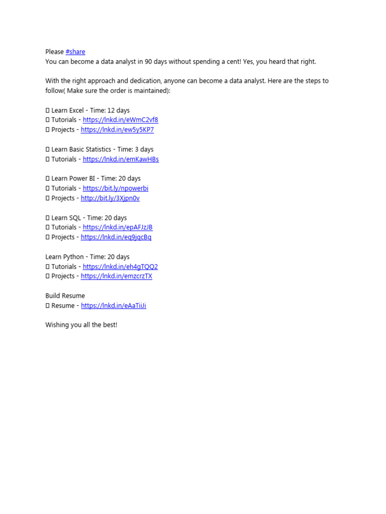 Data Analyst Program Pdf