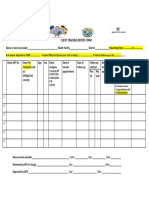 Client Follow Up Report Form