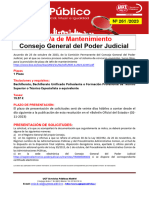 Boletín Diario de Empleo Público (03 de Noviembre de 2023)