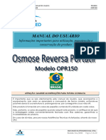 Manual Do Usuario ORP150 Versao 2021